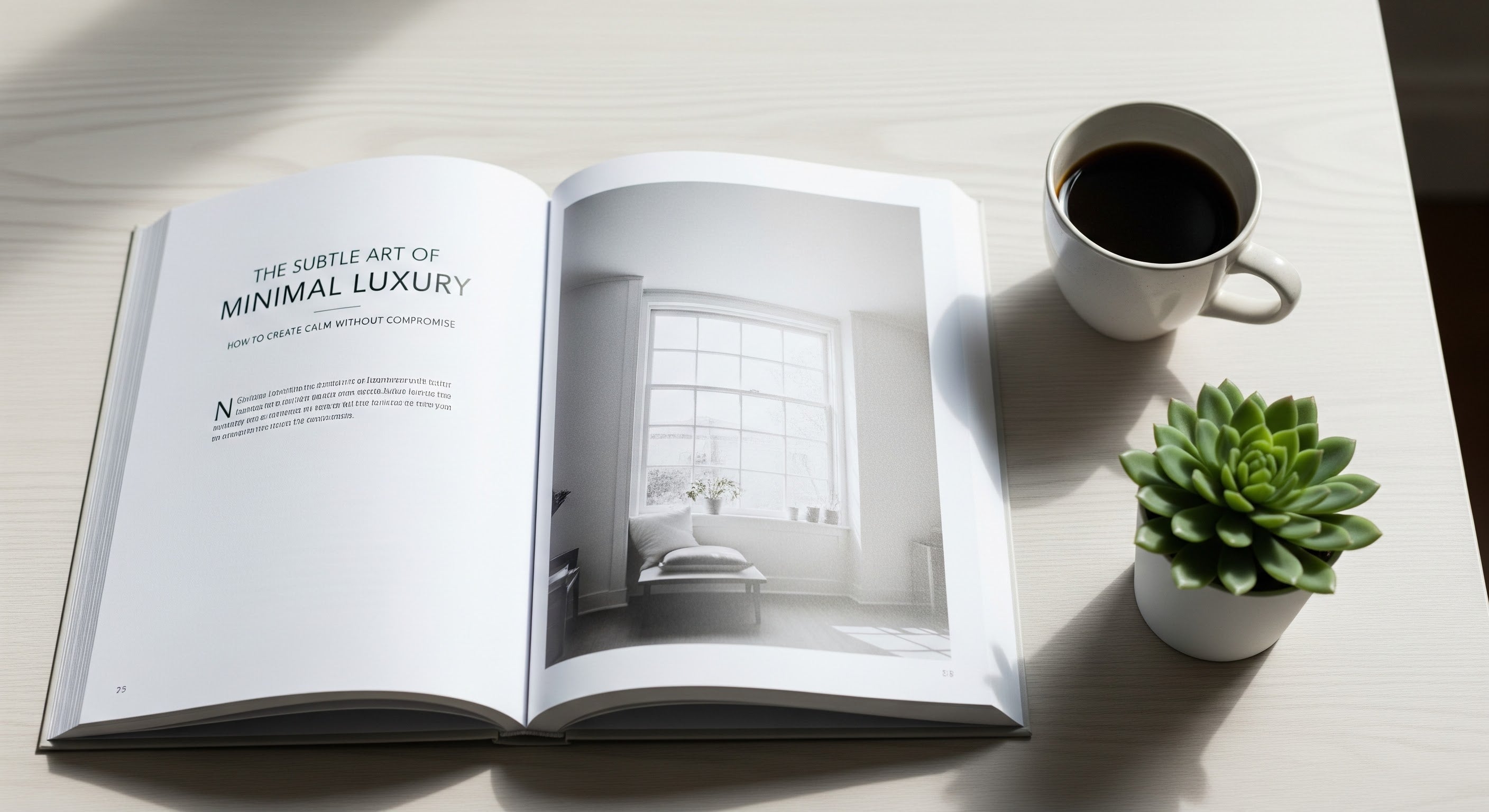 The Subtle Art of Minimal Luxury: How to Create Calm Without Compromis