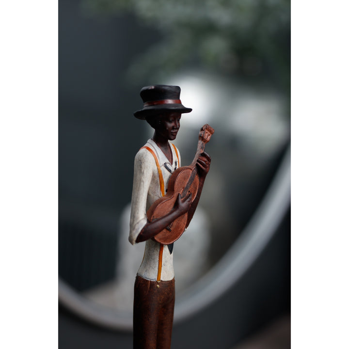 Standing Jazz Band Strings - Reposing