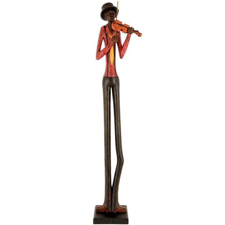Standing Jazz Band Violinist - Reposing