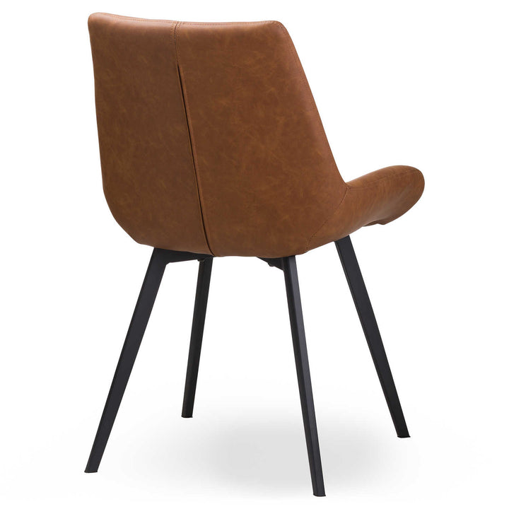 Malmo Tan Dining Chair - Reposing