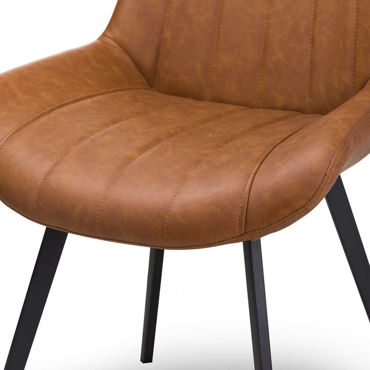 Malmo Tan Dining Chair - Reposing
