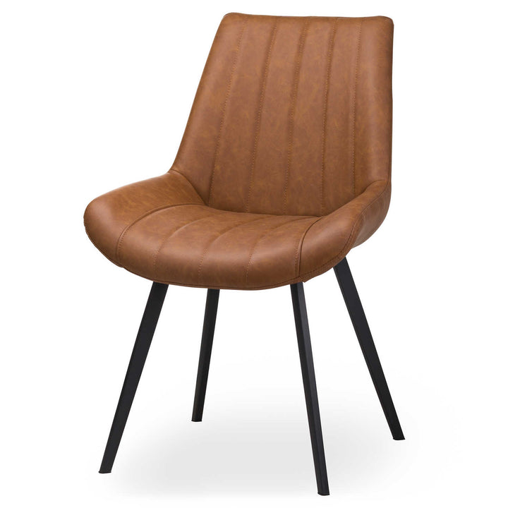Malmo Tan Dining Chair - Reposing