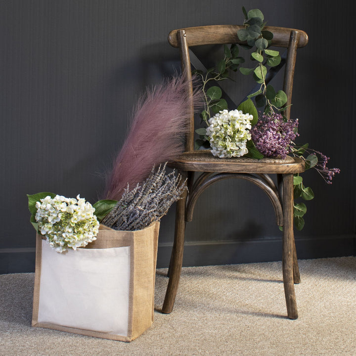 White Lace Cap Hydrangea - Reposing