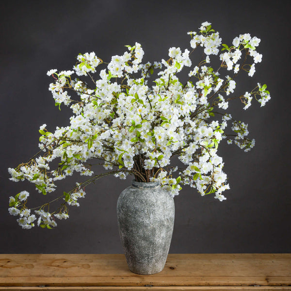 White Cherry Blossom Spray - Reposing