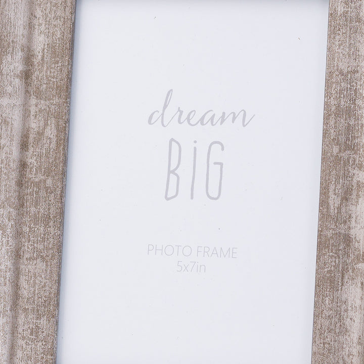 Convex Matt Silver 5X7 Frame - Reposing