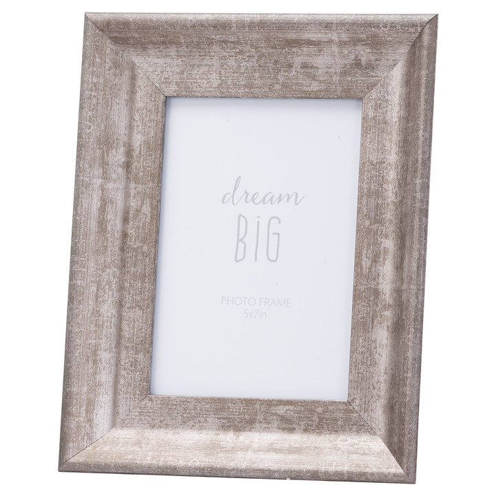 Convex Matt Silver 5X7 Frame - Reposing