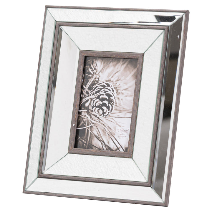 Tristan Mirror And Wood 4X6 Frame - Reposing
