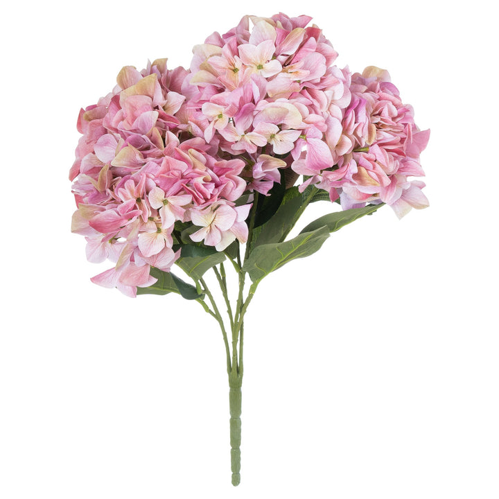 Shabby Pink Hydrangea Bouquet - Reposing