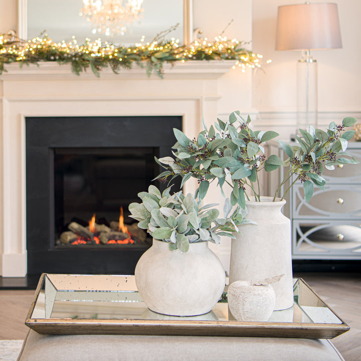 Darcy Urn Stone Vase - Reposing