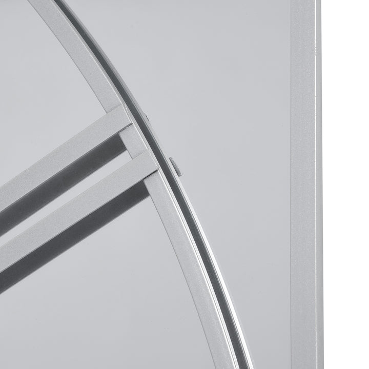 Celina Mirrored Wall Clock - Reposing