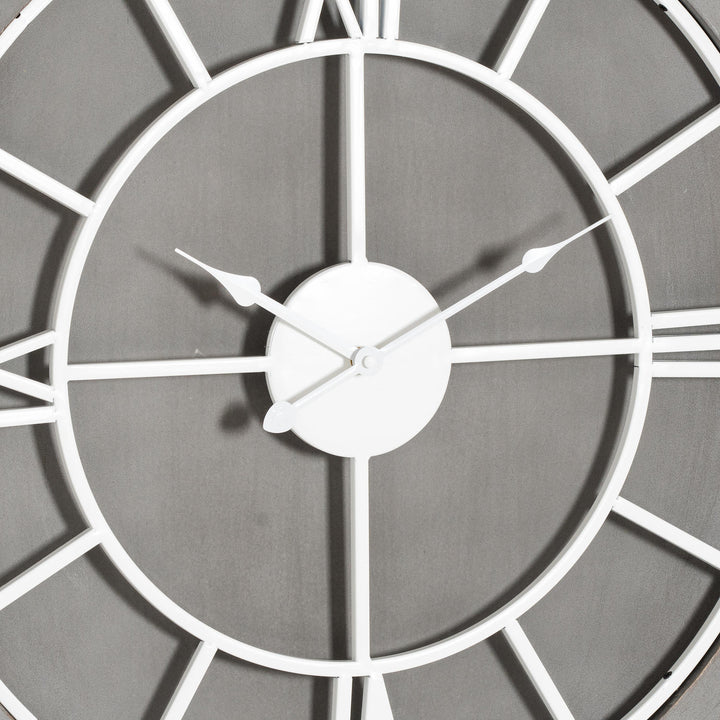Williston Grey Wall Clock - Reposing