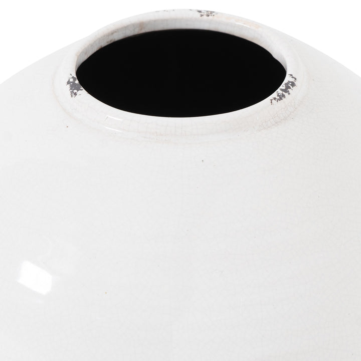 Garda Glazed Tiber Vase - Reposing