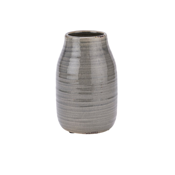 Garda Grey Stefanie Vase - Reposing
