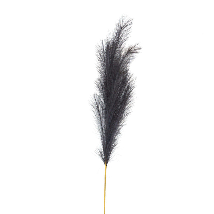 Grey Large Faux Pampas Grass Stem - Reposing