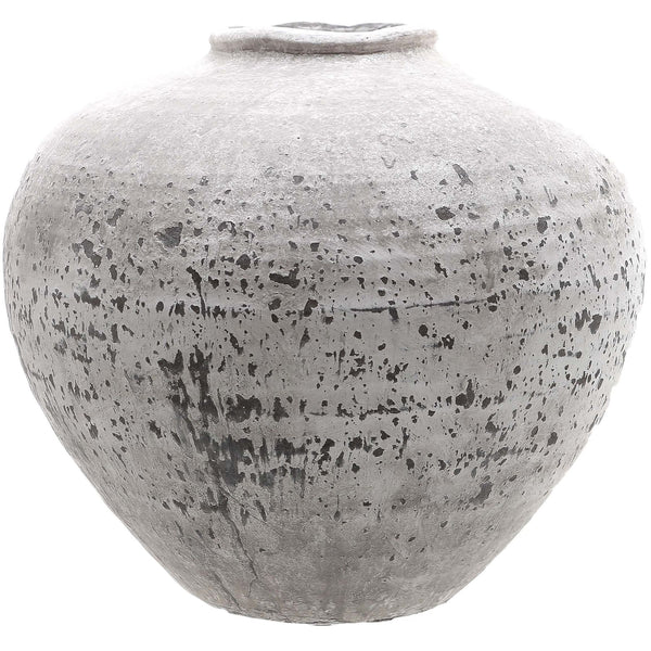 Regola Large Stone Ceramic Vase - Reposing