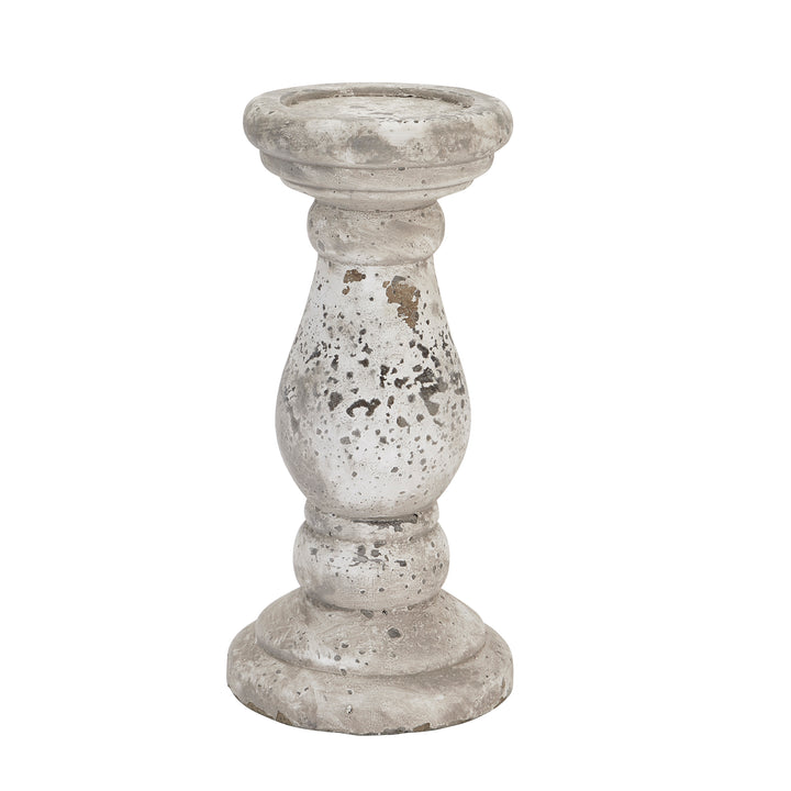 Stone Ceramic Candle Holder - Reposing