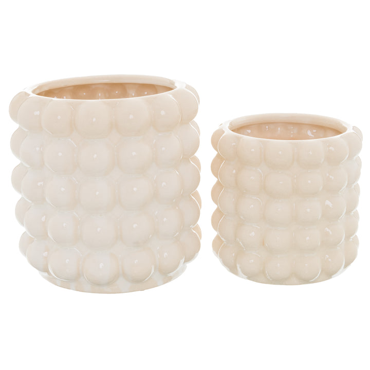 Seville Collection Large Cream Bubble Panter - Reposing