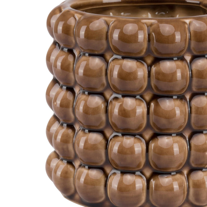 Seville Collection Caramel Bubble Planter - Reposing