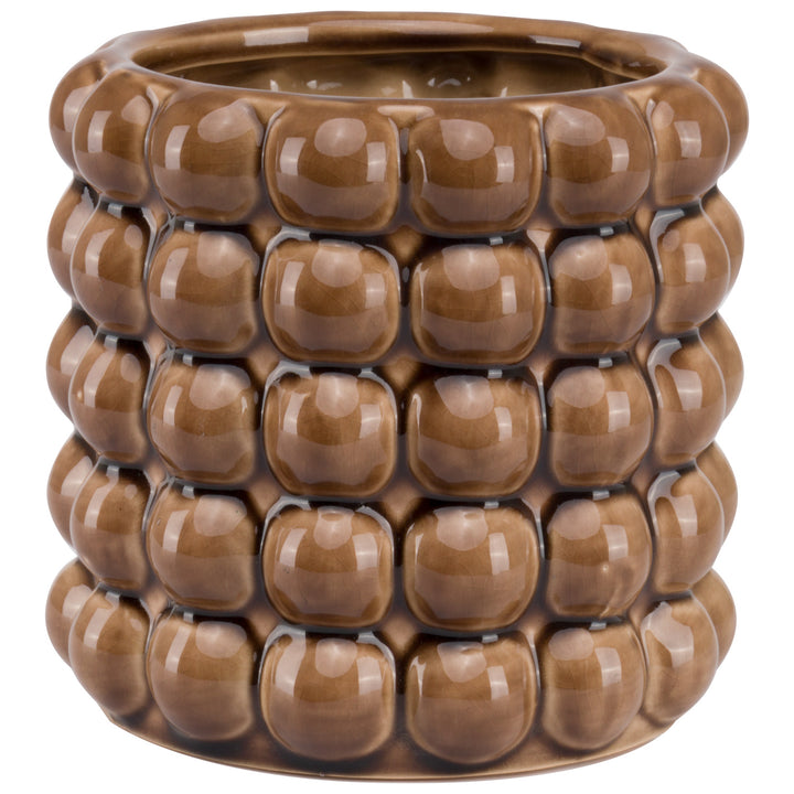Seville Collection Caramel Bubble Planter - Reposing