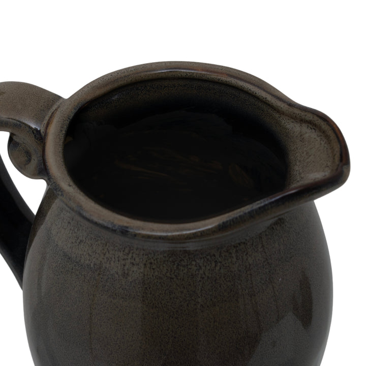 Small Olive Olpe Vase - Reposing