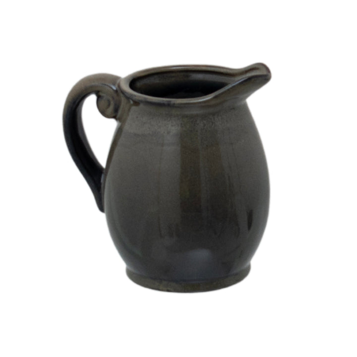 Small Olive Olpe Vase - Reposing