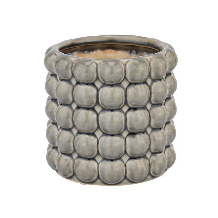 Seville Collection Grey Bubble Planter - Reposing