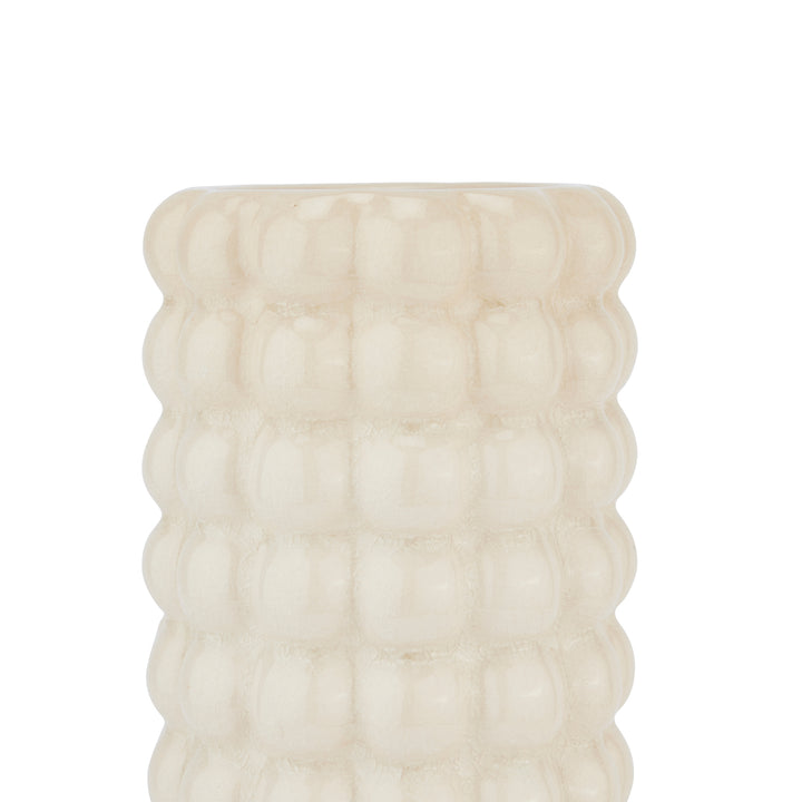 Seville Collection Cream Bubble Vase - Reposing