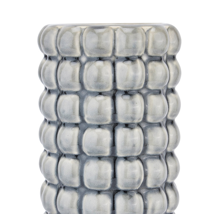 Seville Collection Grey Bubble Vase - Reposing