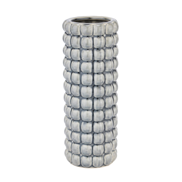 Seville Collection Grey Bubble Vase - Reposing