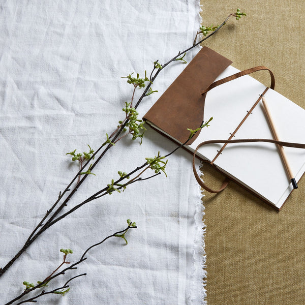 Green Berry Willow Stem - Reposing