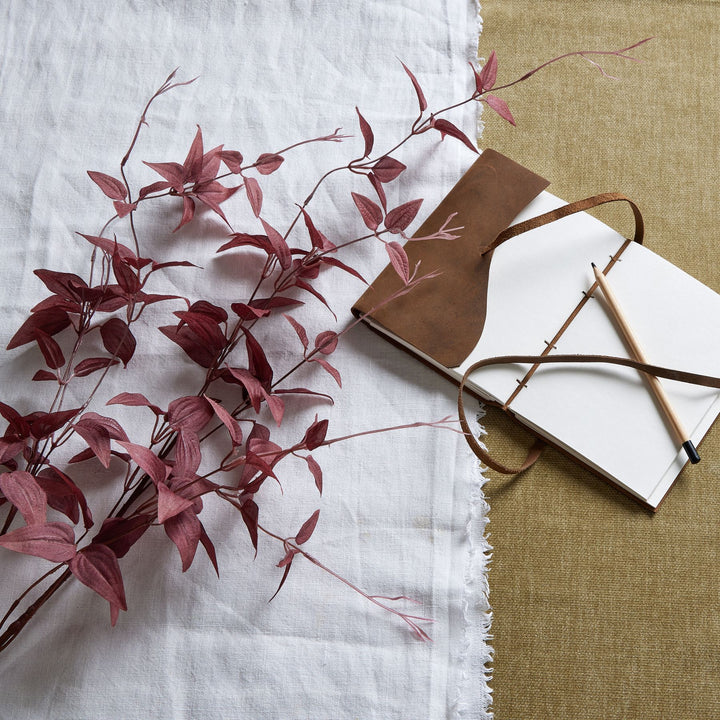 Reposing V Ornamental Burgundy Leaf