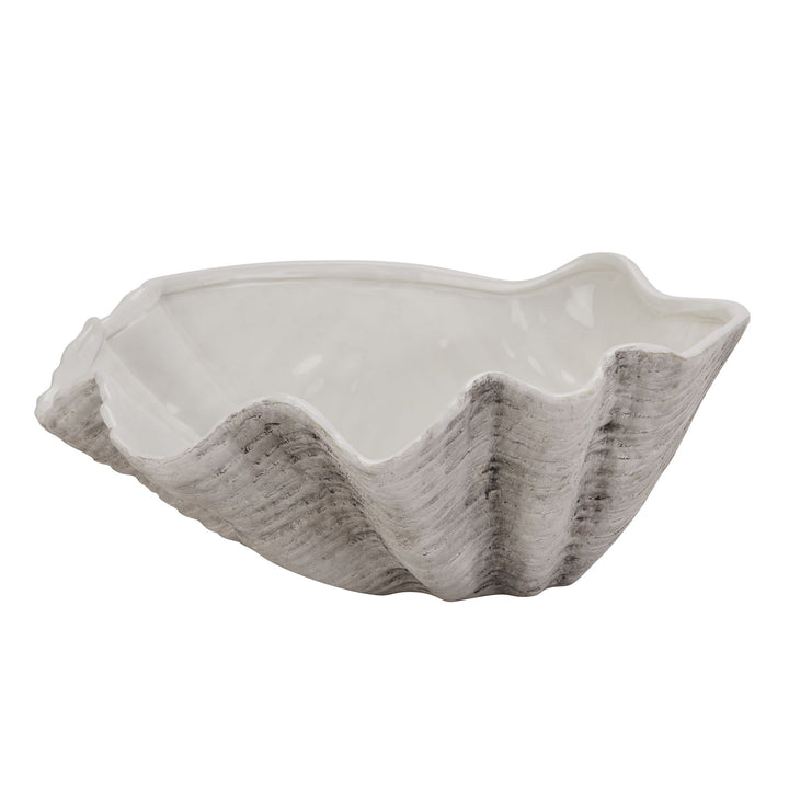 Large Ceramic Adele Shell Bowl - Reposing