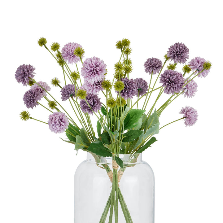 Purple Chrysanthemum Bouquet - Reposing