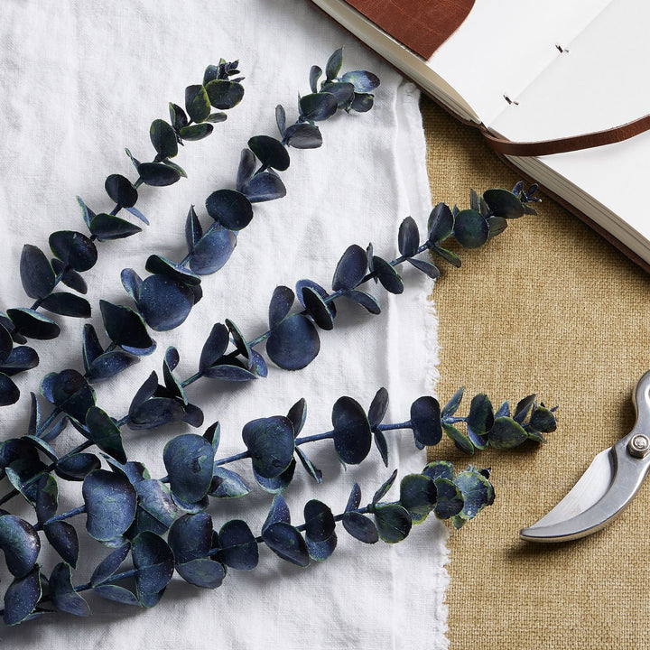 Large Blue Eucalyptus Stem - Reposing