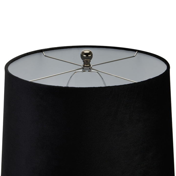 Black Dapple Acanthus Lamp - Reposing