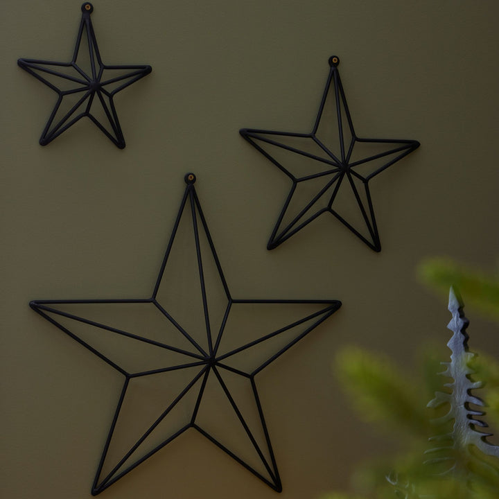 Matt Black Convexed Star Frame - Reposing