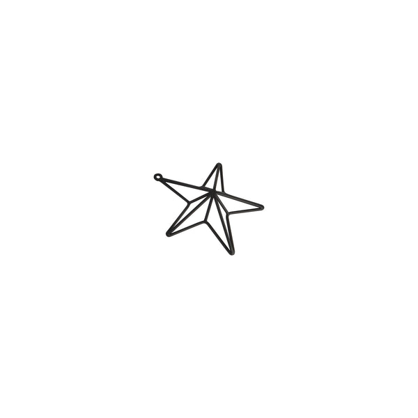 Matt Black Convexed Star Frame - Reposing