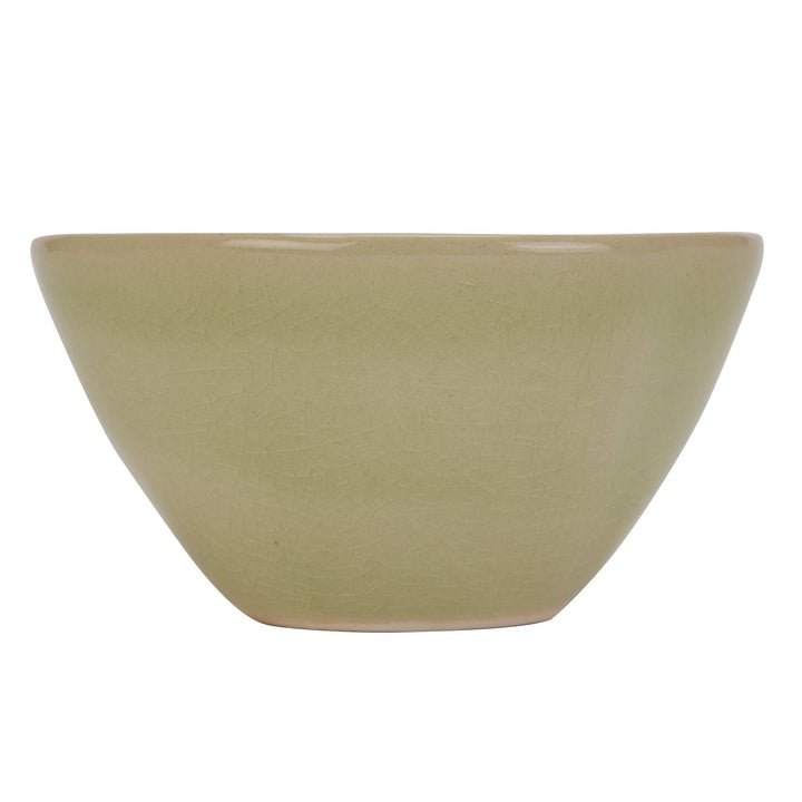 Light Green Ceramic Flower Frog - Reposing