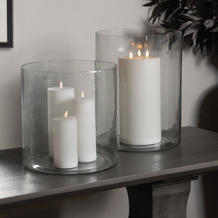 Tasman Glass Cylinder Vase Medium - Reposing