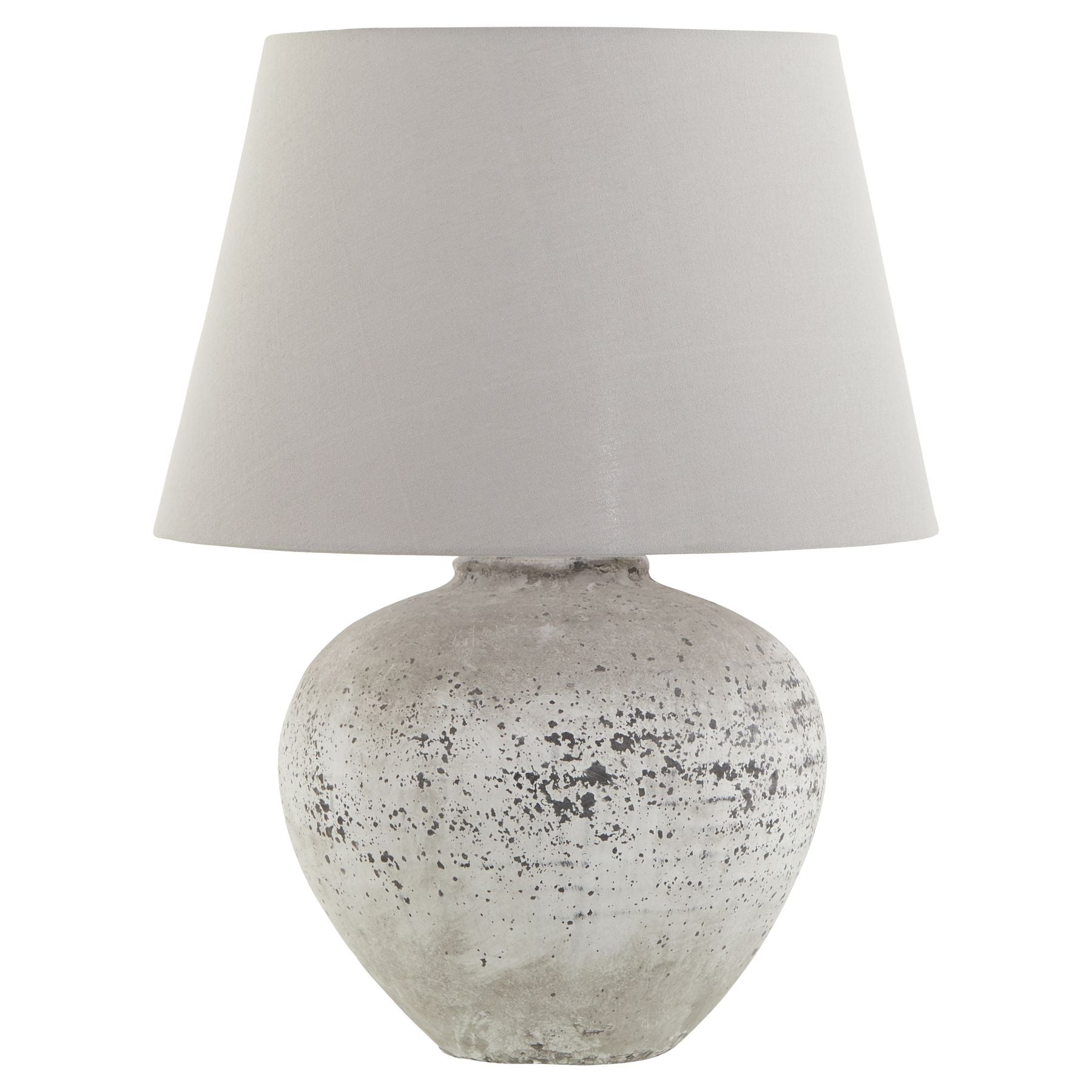Reposing V Regola Large Stone Ceramic Lamp