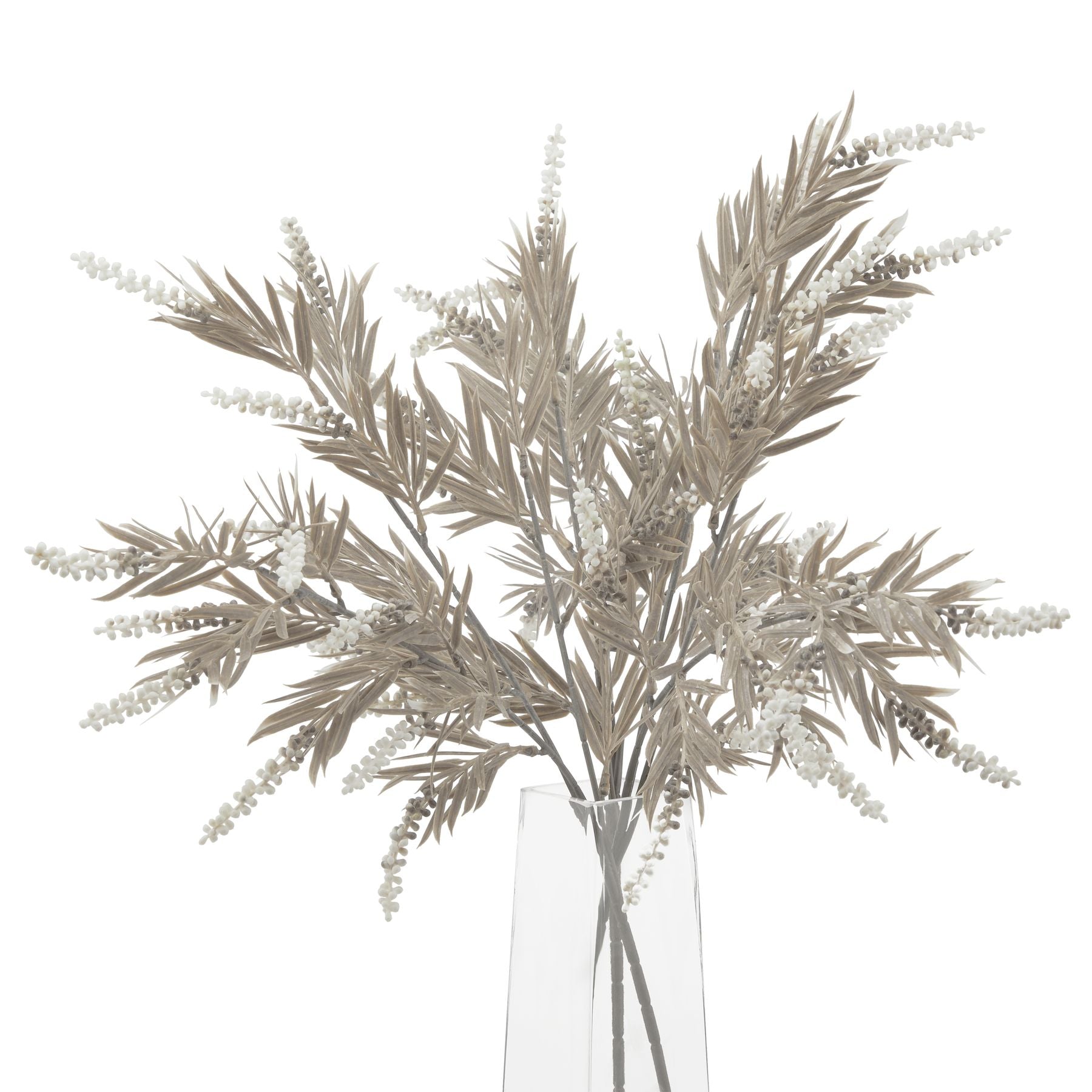 Reposing V Taupe and Ivory Large Branch