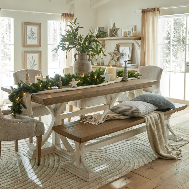 Medium Ceramic Standing Star Decoration - Reposing