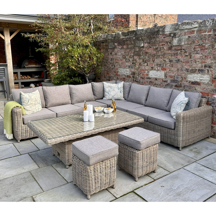 Corner outdoor sofa