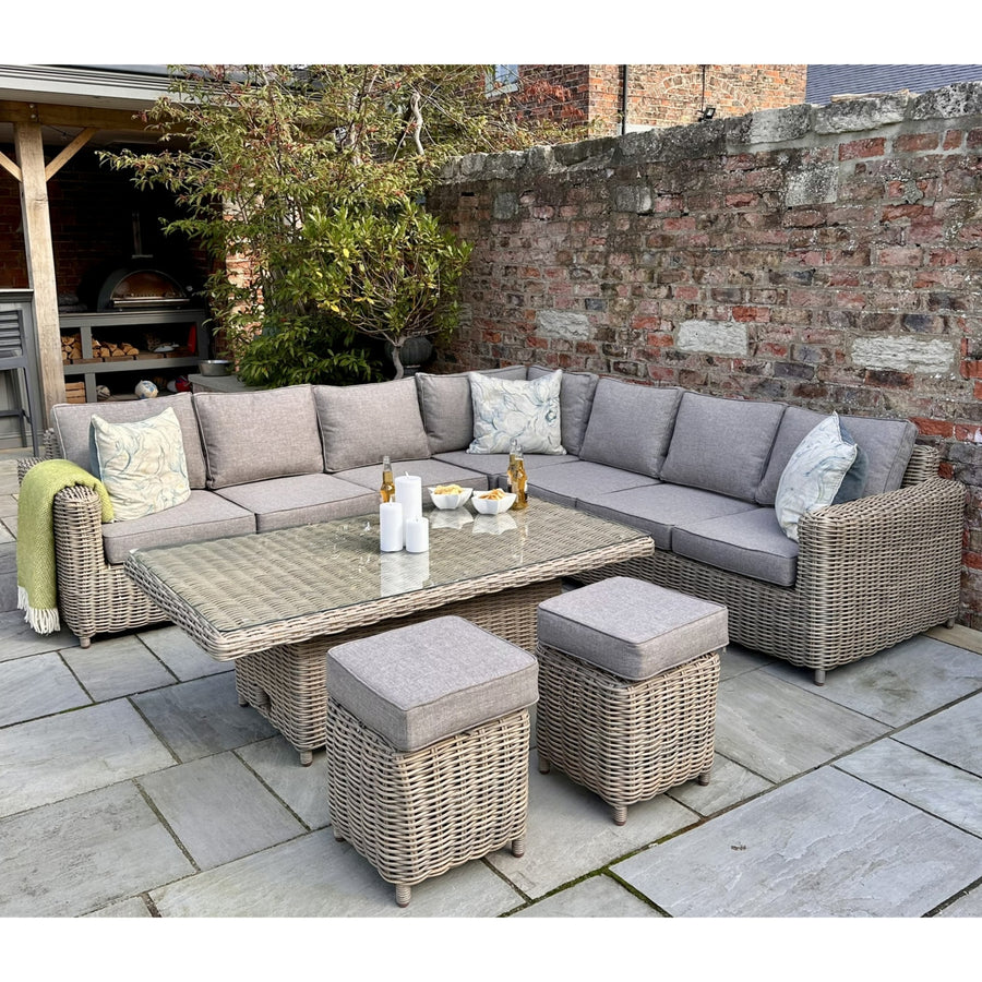 Corner outdoor sofa