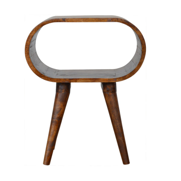 Chestnut Open Nightstand
